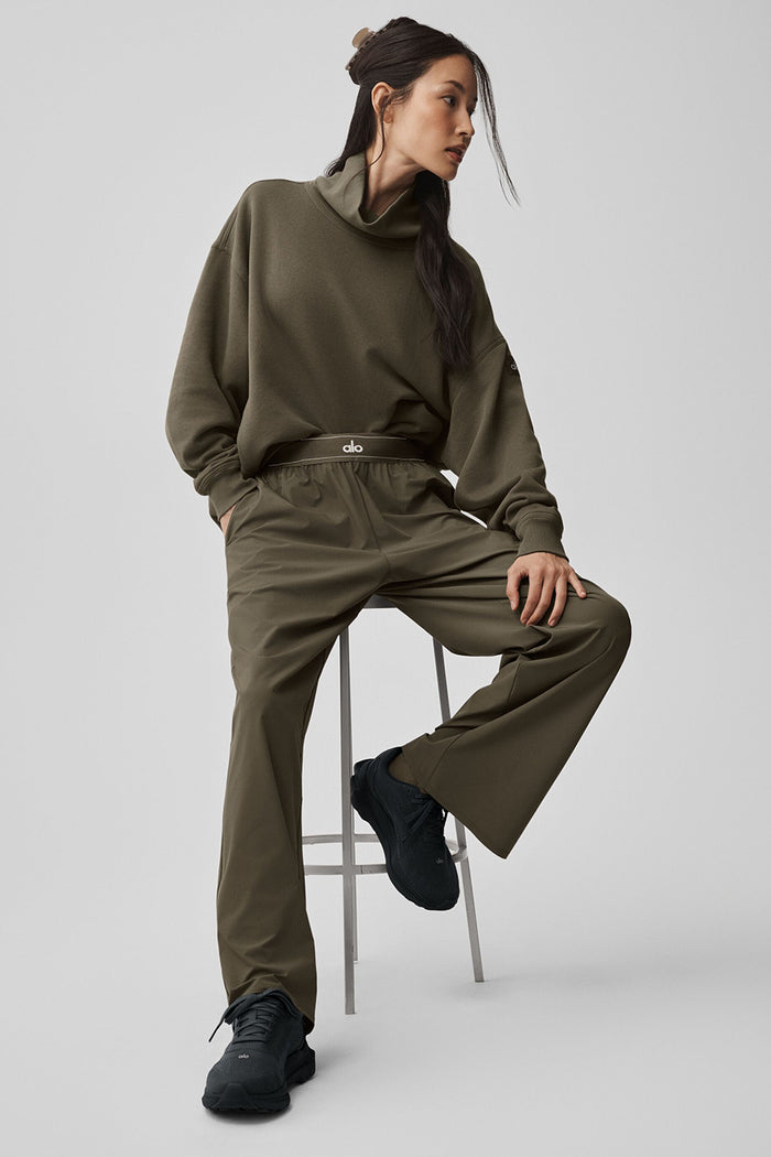 Suit Up Trouser (Regular) - Olive Tree