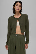 Supernatural Sweater Cardigan - Green Olive