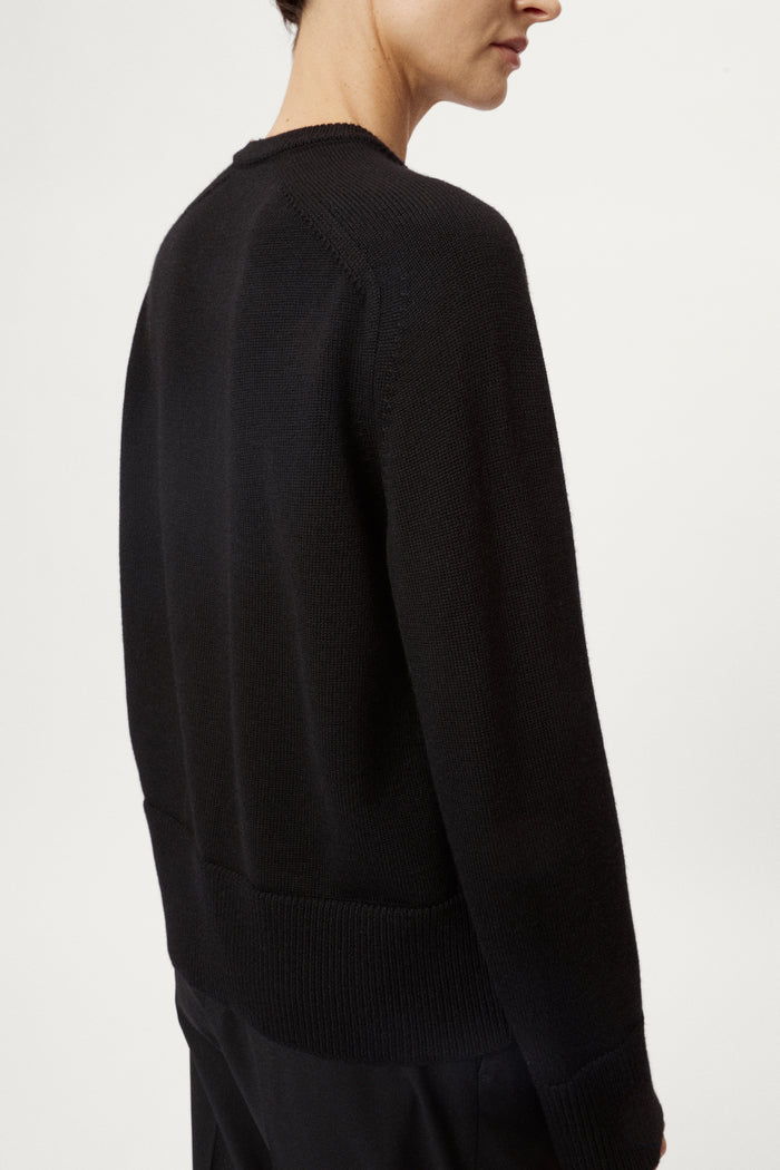 The Merino Wool Boxy Cardigan