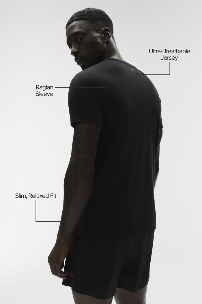 Triumph Raglan Tee - Black