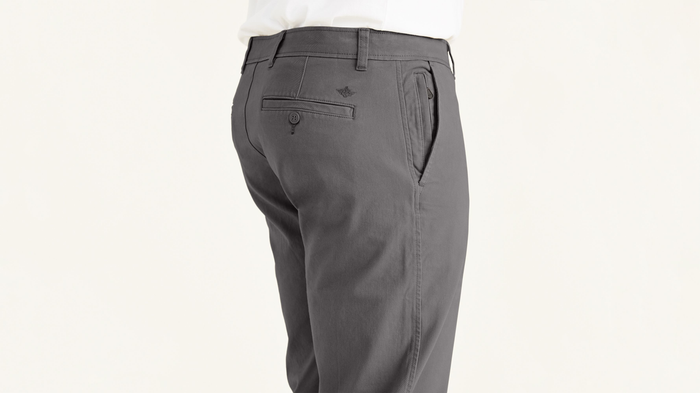 View of model wearing Steelhead Ultimate Chinos, Athletic Fit (Big and Tall).