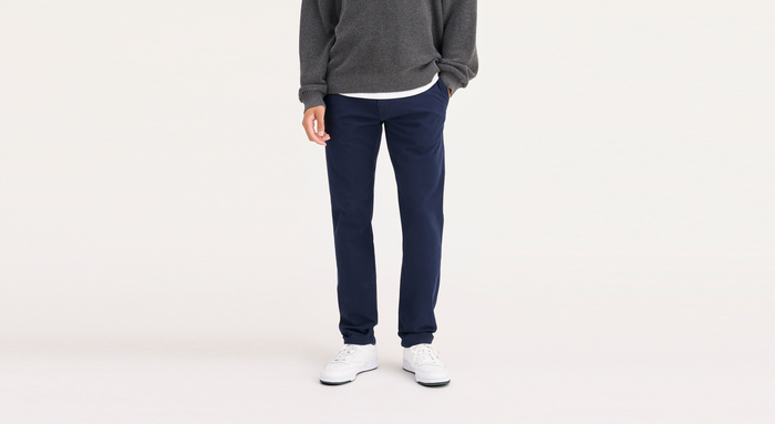 Front view of model wearing Pembroke Ultimate Chinos, Athletic Fit.