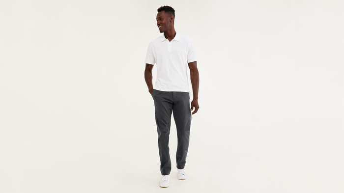 Front view of model wearing Steelhead Ultimate Chinos, Athletic Fit.