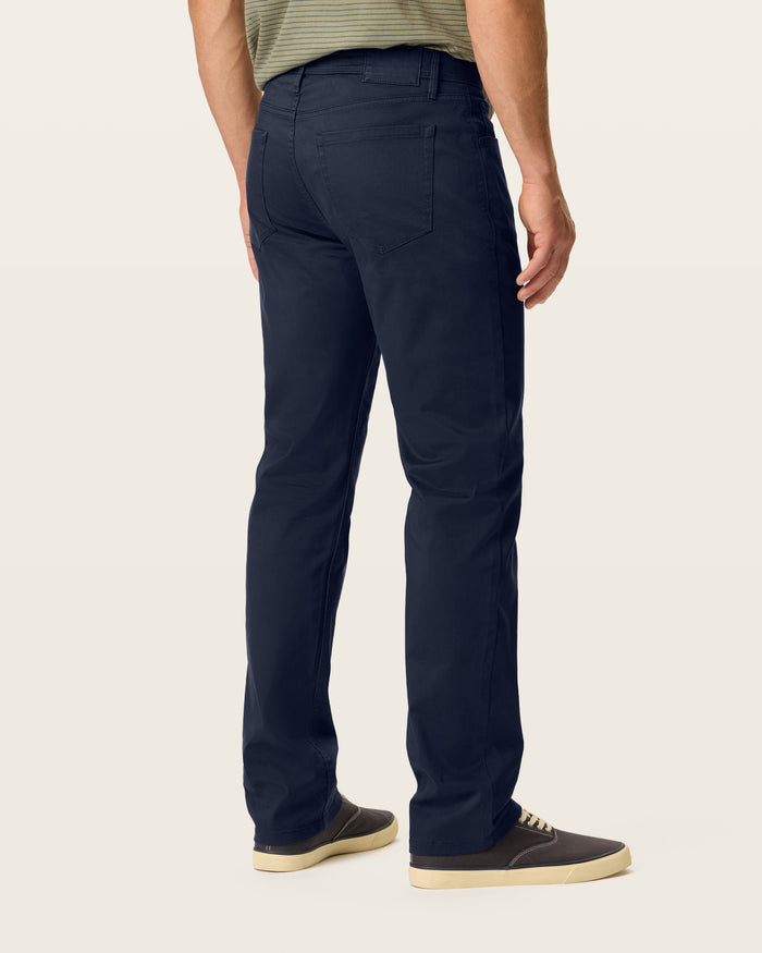 Ultra Soft Sueded 5-Pocket Pant, Straight Fit