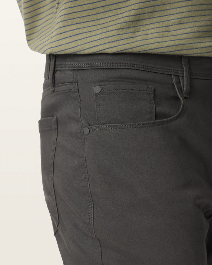 Ultra Soft Sueded 5-Pocket Pant, Straight Fit