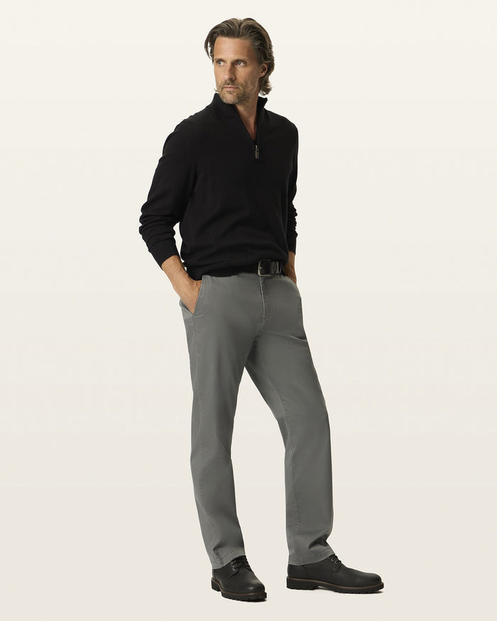 Ultra Soft Sueded Chino, Straight Fit