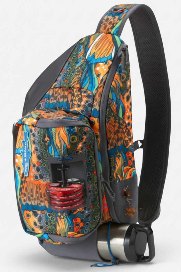 Unbound Brown Orvis + Fishe Sling - FisheWear