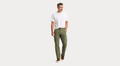 View of model wearing Camo Utility Cargo Pant, Straight Fit.