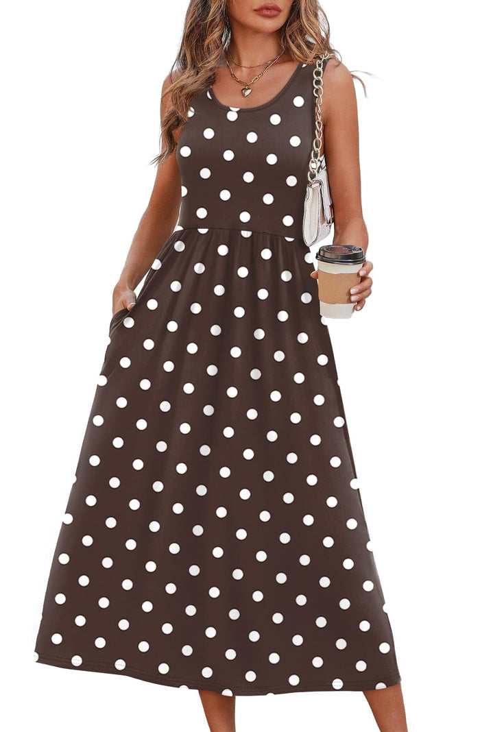 Brown Polka Dots / Small