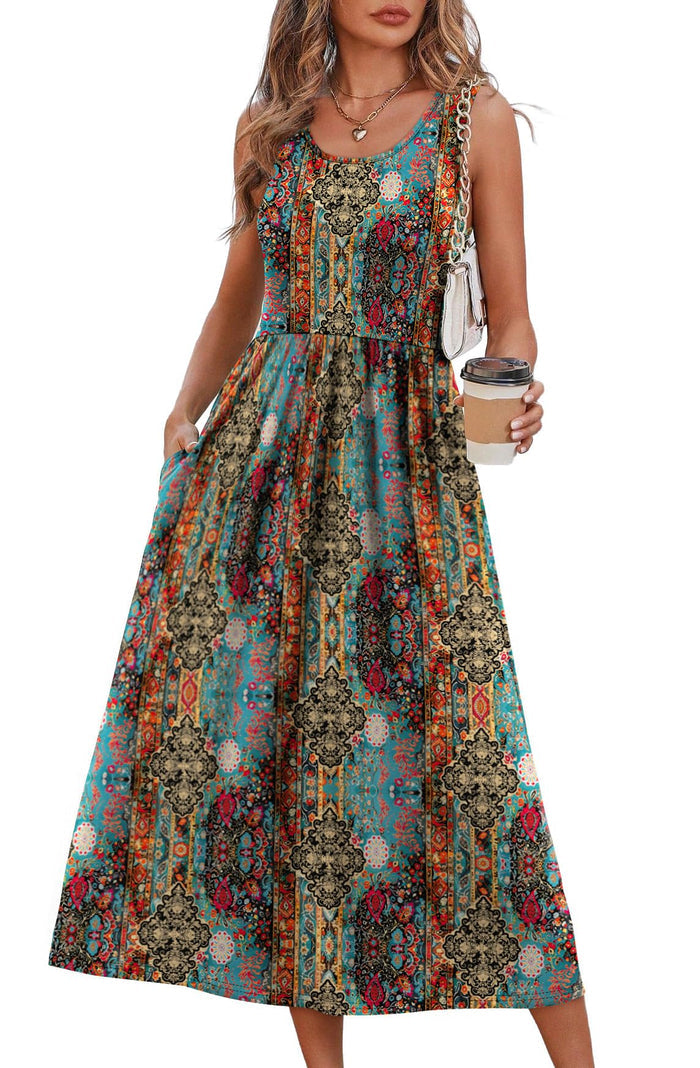 Colorful Ethnic Paisley / Small