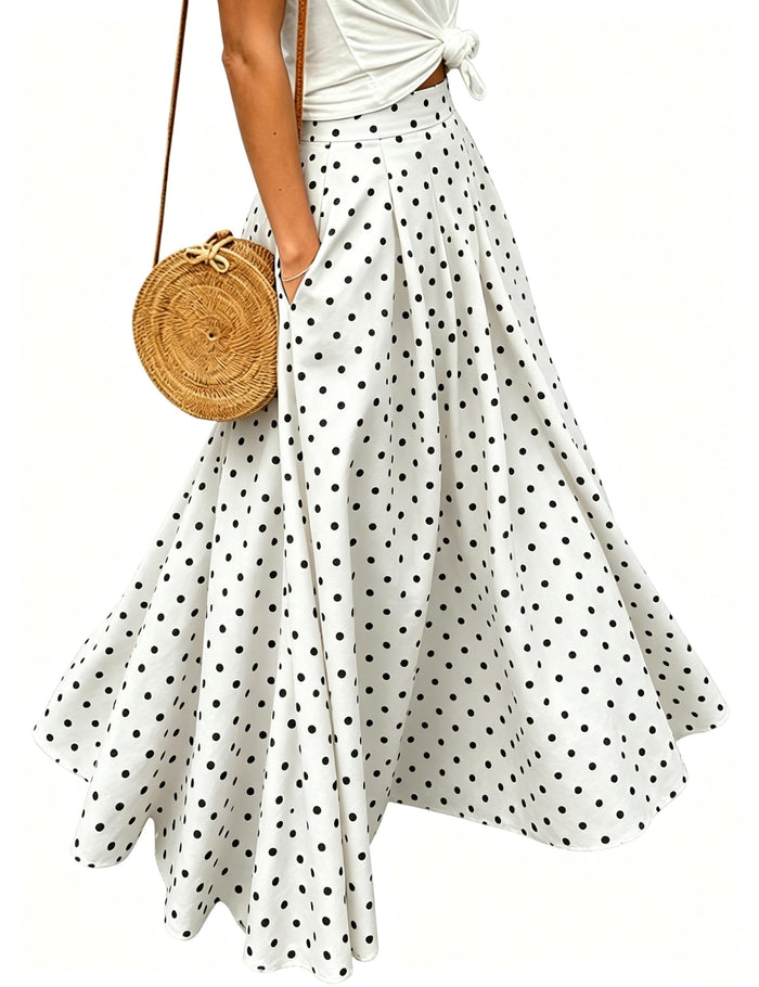 Z Polka Dot White / Small