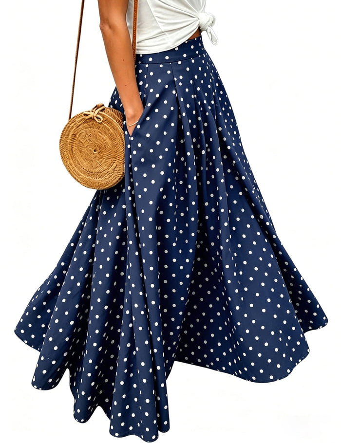 Z Polka Dot Navy / Medium