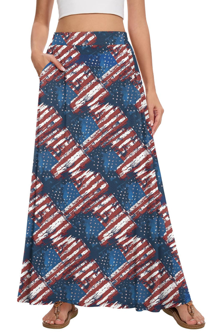 Diagonal Grunge Flag / Small