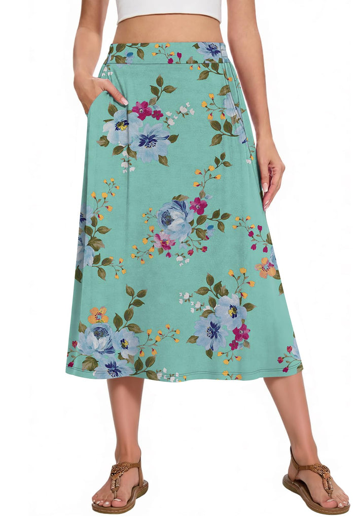 Mint Green Floral / Small