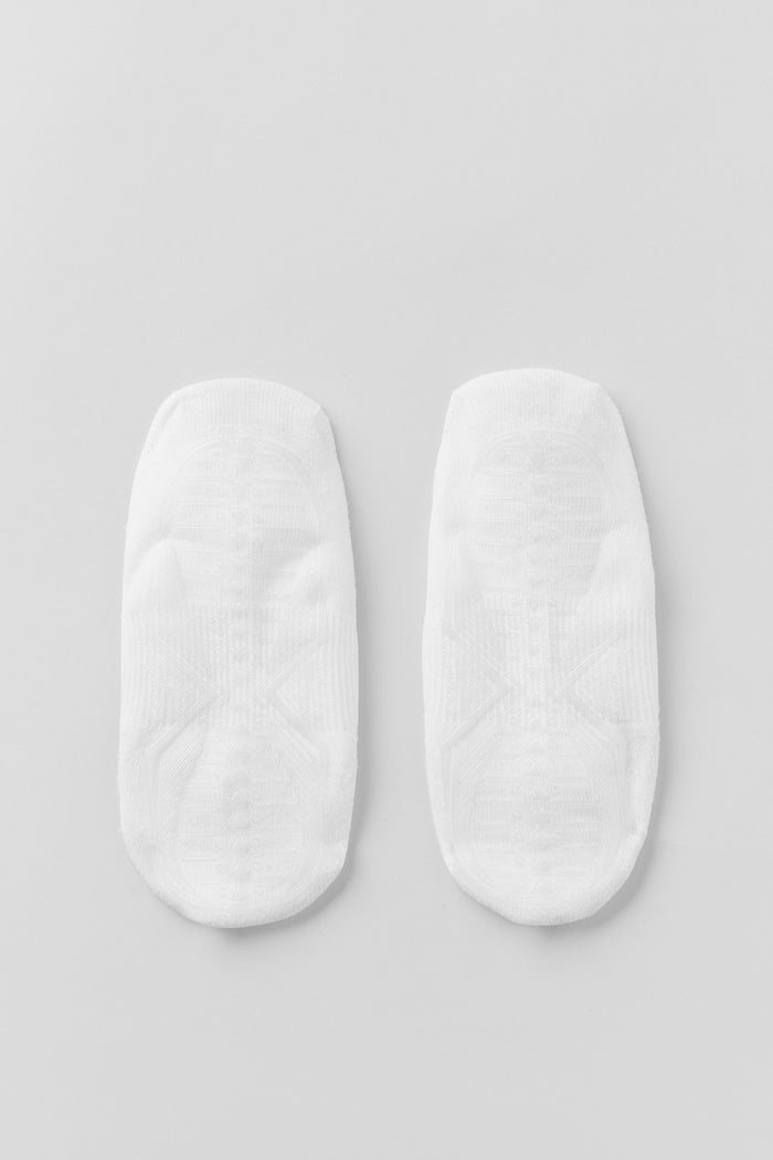 Women's Pivot Barre Sock - White
