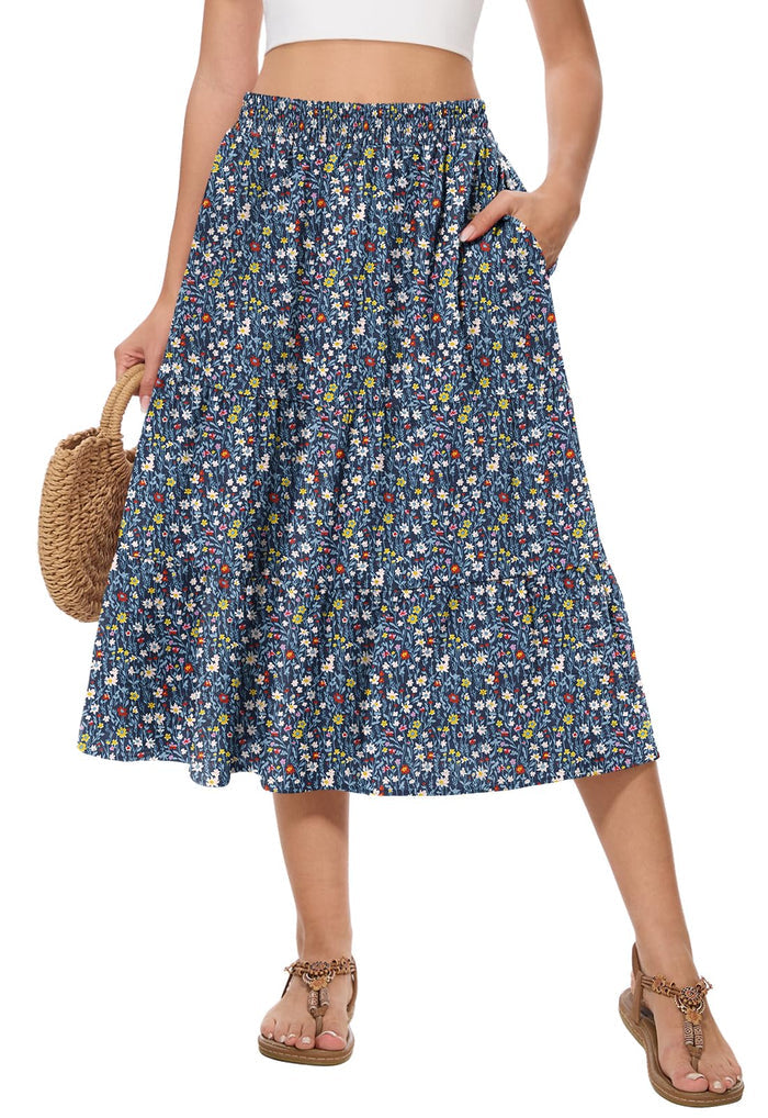 Heather Navy Floral / Small