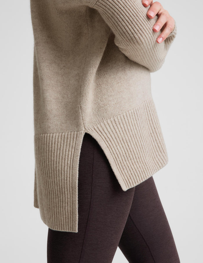 Wool-Cashmere V-Neck Sweater