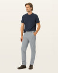 Front view of model wearing High-Rise Workday Khakis, Slim Fit.