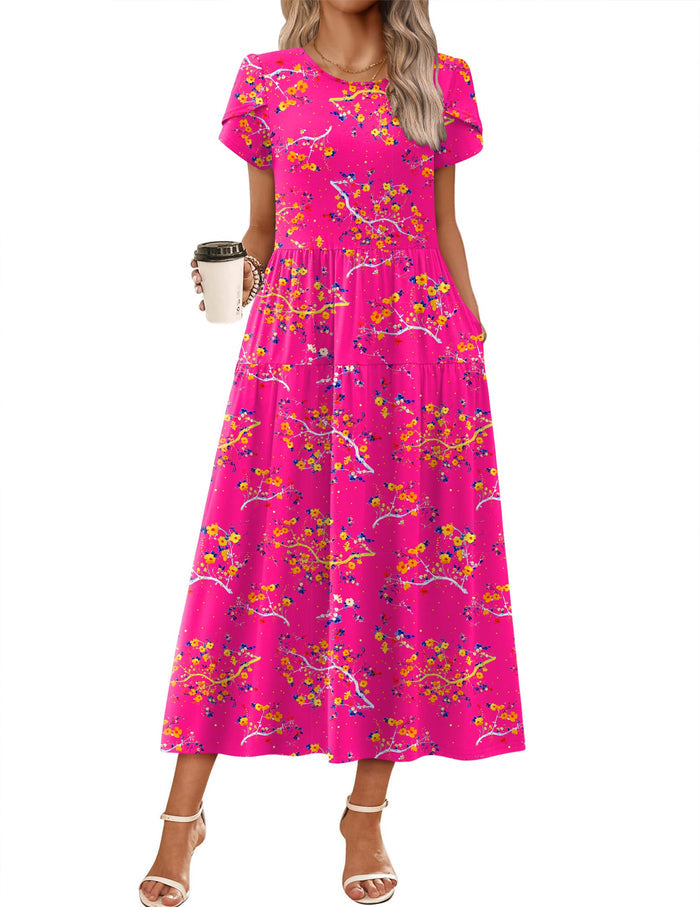 Rose Red Floral / Small