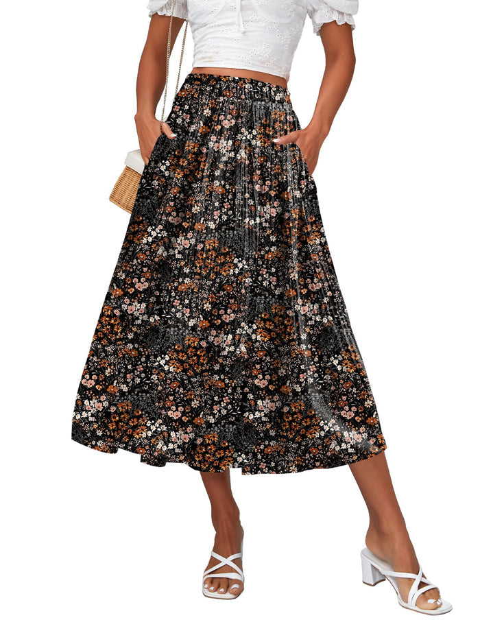 04-black Floral / Small