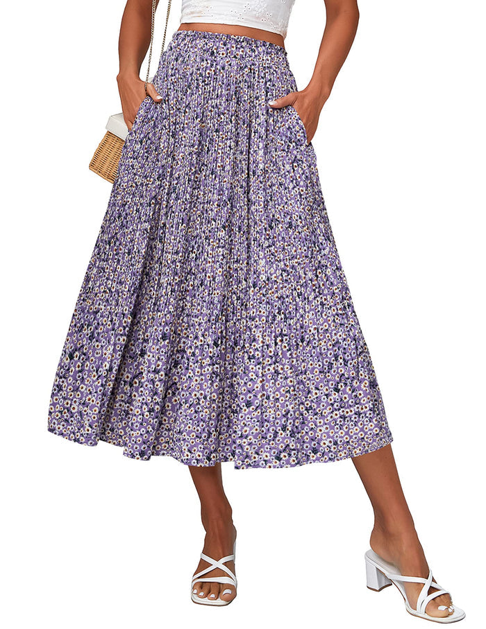 Floral-purple / Small