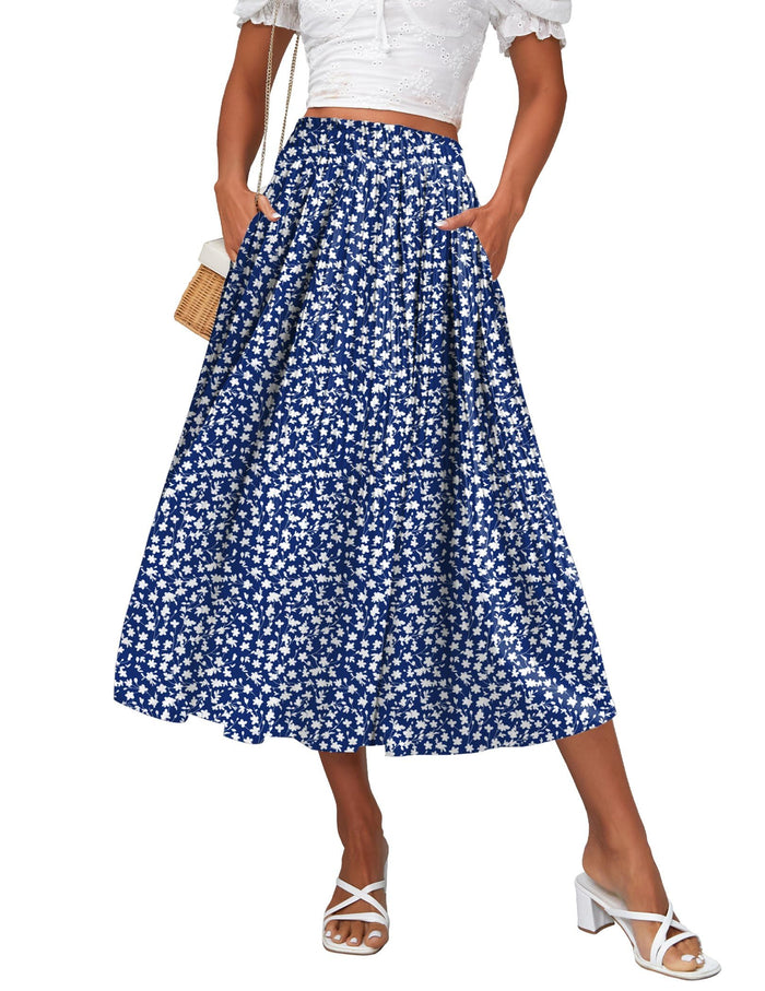 Blue Floral / Small